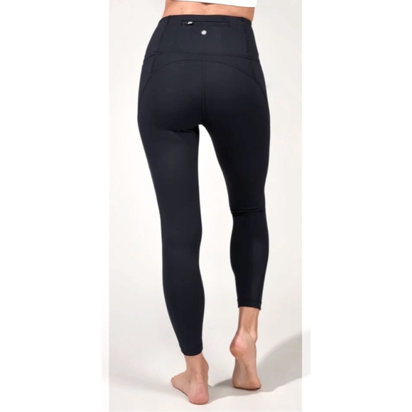 Navy Blue Yogalicious Lux High Waist Leggings - Picture 4 of 10